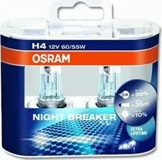 Autožárovka Osram Night Breaker H4 60/55W P43t 2 ks