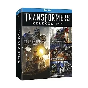 Sběratelská edice filmů Blu-ray Kolekce Transformers 1-4 