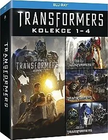 Sběratelská edice filmů Blu-ray Kolekce Transformers 1-4 