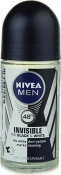 Nivea Men Invisible for black & white power M roll - on 3 x 50 ml