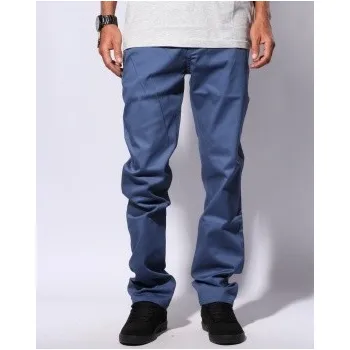 Kalhoty Etnies Classic Slim Chino modré