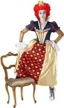 Karnevalový kostým Kostým Srdcová královna - Alenka v říši divů
