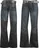 Lee Cooper PU Belted Jeans Mens Dark Wash, 34W R