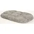 Pelíšek pro psa Samohýl Kost šedo/bílý polštář ovál