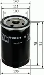 Filtr olejový BOSCH (BO 0451103368)…