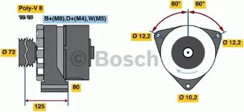 Alternátor Alternátor Bosch (0 120 469 115)