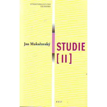 Studie II. - Jan Mukařovský