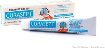 Zubní pasta CURAPROX CURASEPT ADS 705 par.pasta 75ml 0.05%CHX