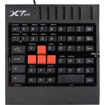 Klávesnice A4tech G100 CZ