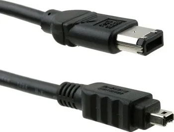 datový kabel PremiumCord Firewire 1394 kabel 6/4, 4,5m