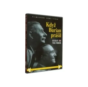 DVD film DVD Když Burian prášil (1940)