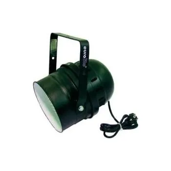 Bodové svítidlo Krátké LED bodové světlo RGB Eurolite PAR 64