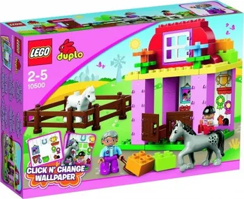Stavebnice LEGO LEGO Duplo 10500 Koňské stáje