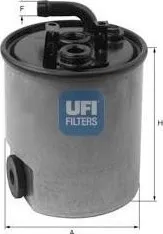 Palivový filtr Palivový filtr UFI (24.007.00) MERCEDES-BENZ