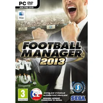 Počítačová hra Football Manager 2013 PC