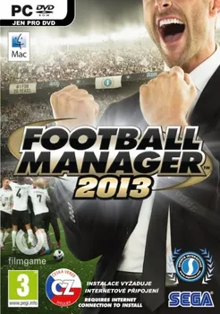 Počítačová hra Football Manager 2013 PC