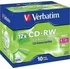 Optické médium Verbatim CD-RW10-Pack Jewel High Speed 8x-10x DLP 700MB