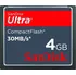 Paměťová karta SanDisk Compact Flash Card Ultra 25MB/s 4GB