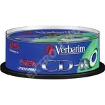 Verbatim CD-R 80 52x EXTRA spindl 25…