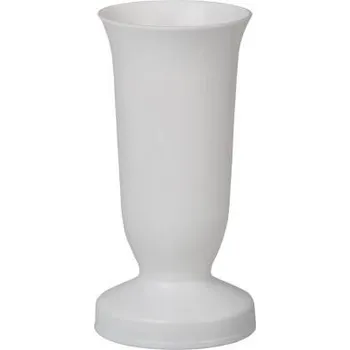 Smuteční dekorace Kalich hřbitovní váza těžké dno 23,4 cm