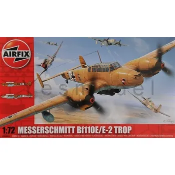 Plastikový model Airfix Messerschmitt Bf110E/E2 Trop - 1:72