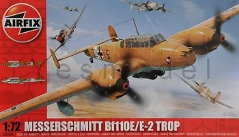 Plastikový model Airfix Messerschmitt Bf110E/E2 Trop - 1:72