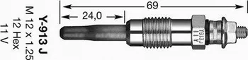 Žhavicí svíčka NGK (5317) D-POWER15 (NG D-POWER15)