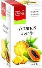 Čaj APOTHEKE Ananas a papája 20x2g