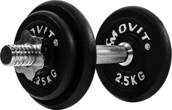 MOVIT® PROFI litinová jednoruční činka - 10 kg