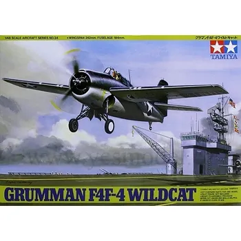 Plastikový model Tamiya Grumman F4F-4 Wildcat 1:48