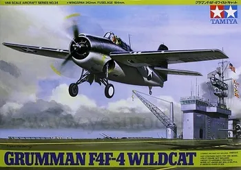 Plastikový model Tamiya Grumman F4F-4 Wildcat 1:48