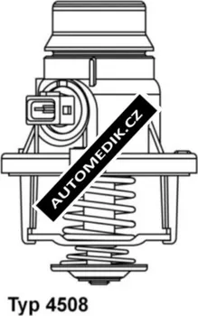 Čidlo automobilu Termostat WAHLER (WH 4508.105D) BMW