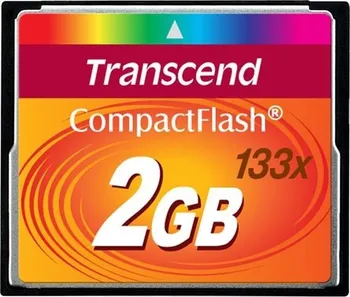 Paměťová karta Transcend CF 2 GB 133X (TS2GCF133)