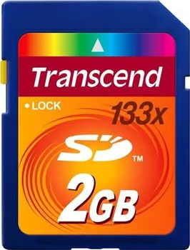 Paměťová karta Transcend SD 2GB 133X (TS2GSD133)