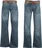 Lee Cooper PU Belted Jeans Mens Mid Wash, 34W R