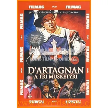 DVD film DVD D´Artagnan a tři Mušketýři (2005)
