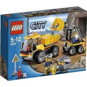 Stavebnice LEGO LEGO City 4201 Nakladač a sklápěčka