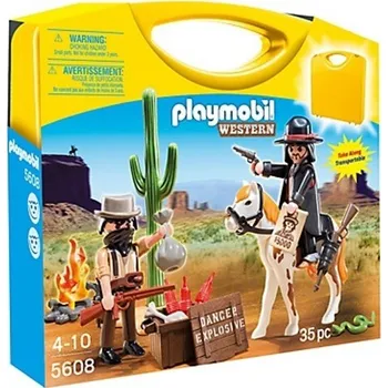 Stavebnice Playmobil Playmobil 5608 Přenosný box Western