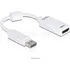 Video kabel DeLock - DisplayPort B samec na HDMI samice