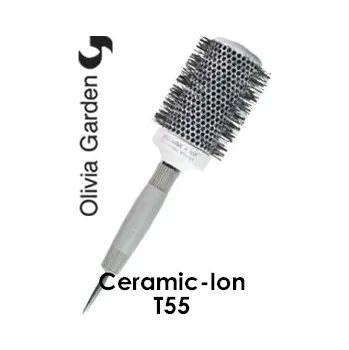 kartáč na vlasy Kartáč Olivia Garden Ceramic + Ion 55 mm