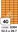 Samolepicí etikety Rayfilm Office - fluo oranžová, 300 archů, 52,5 x 29,7 mm