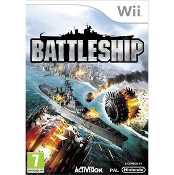 Hra pro starou konzoli Nintendo Wii Battleship