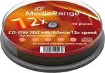 MediaRange CD-RW 700MB 12x 10-cake