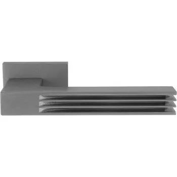 Dveřní kování M&T Maya SNi čtvercová rozeta R madlo/klika