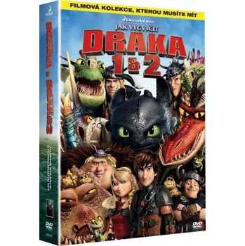 Sběratelská edice filmů DVD Kolekce Jak vycvičit draka 1+2 