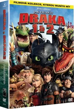 Sběratelská edice filmů DVD Kolekce Jak vycvičit draka 1+2 