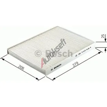 Kabinový filtr Filtr kabinový BOSCH (BO 1987432012)