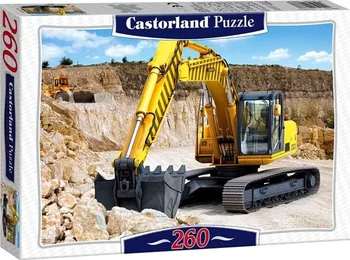 Puzzle Castorland Bagr 260 dílků