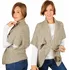 Dámský svetr Vero Moda Papagoja Cardigan Gray Beige
