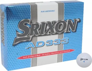 Golfový míček Srixon 12 Pack AD333 Golf Balls White
